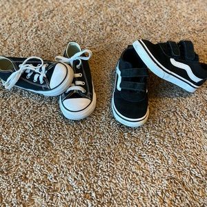 Toddler Converse and Vans